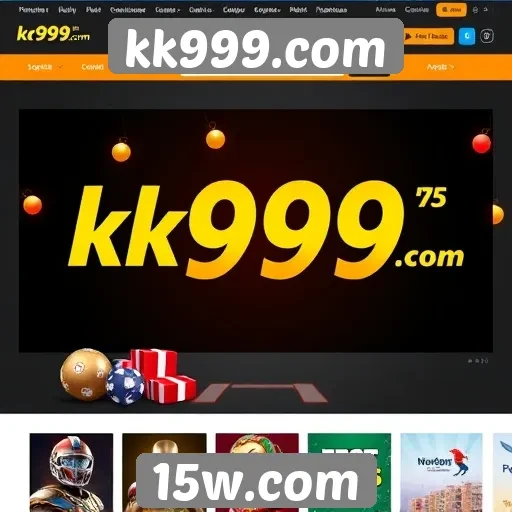 Acessibilidade e usabilidade do site kk999.com