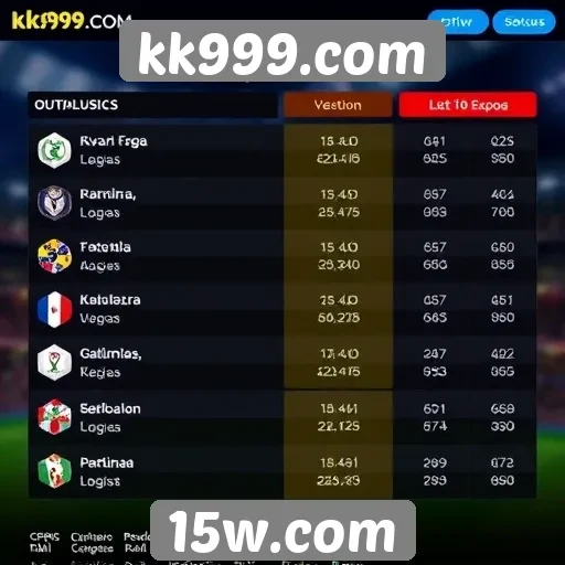 Estatísticas sobre jogadores ativos em kk999.com